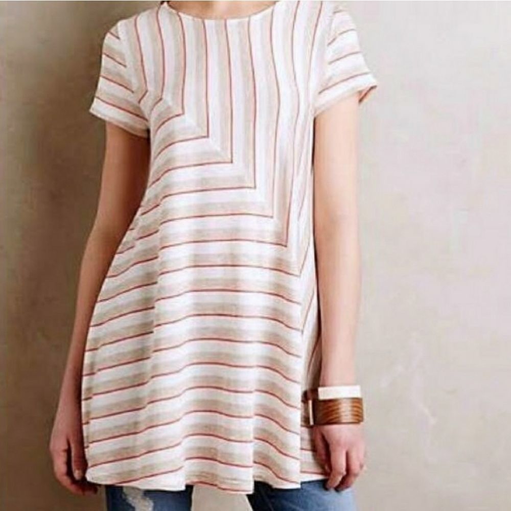 Anthropologie Puella Swing Tunic Top Size Small